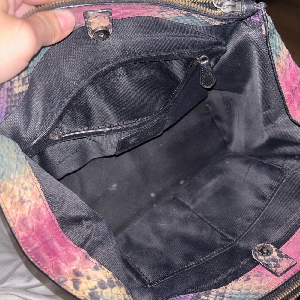 Coach Crosby Python Embossed Bag. - image 2